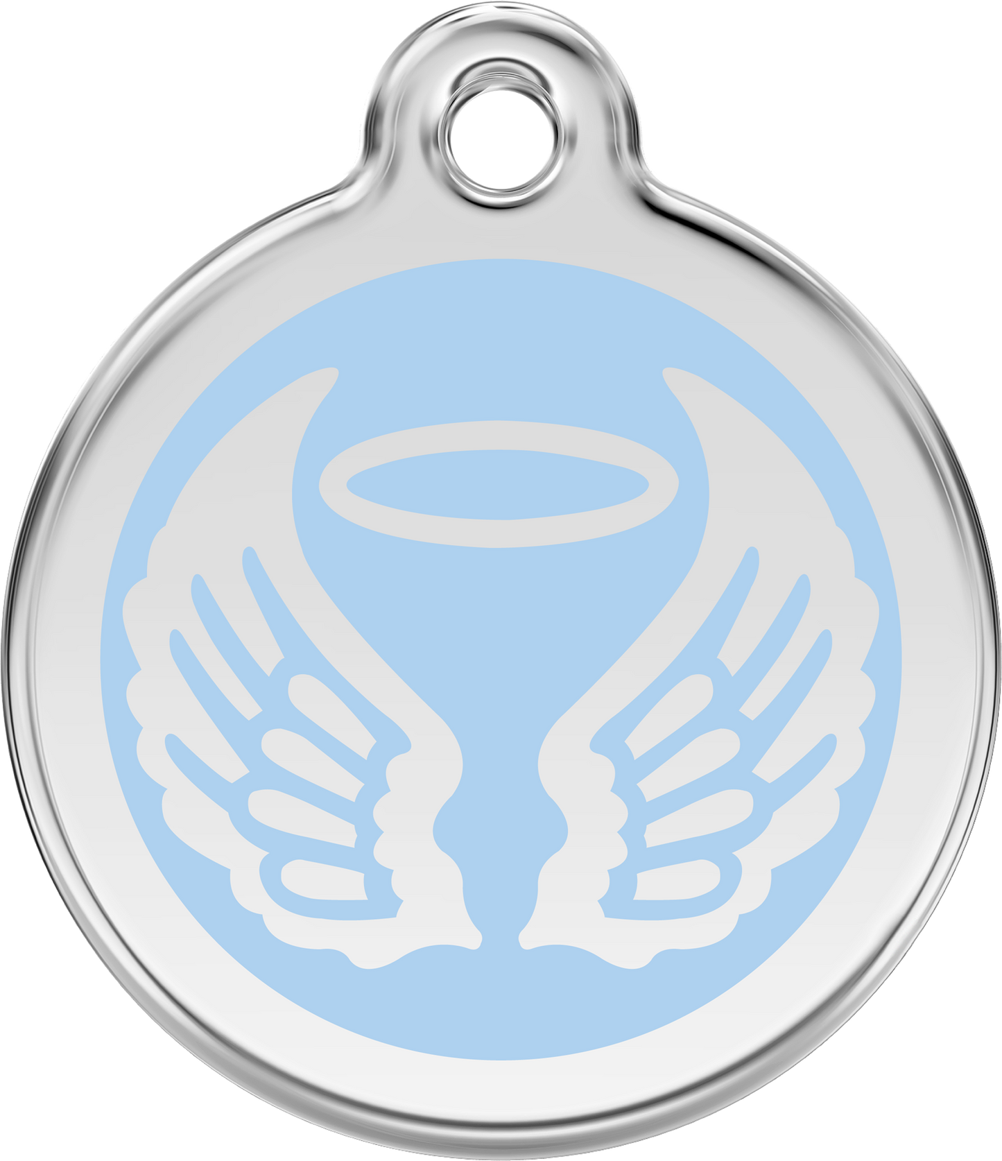 Médaille pour Chien Gravée et Personnalisée – Identification de Collier – Idée Cadeau Originale – Ange|EffyNess®