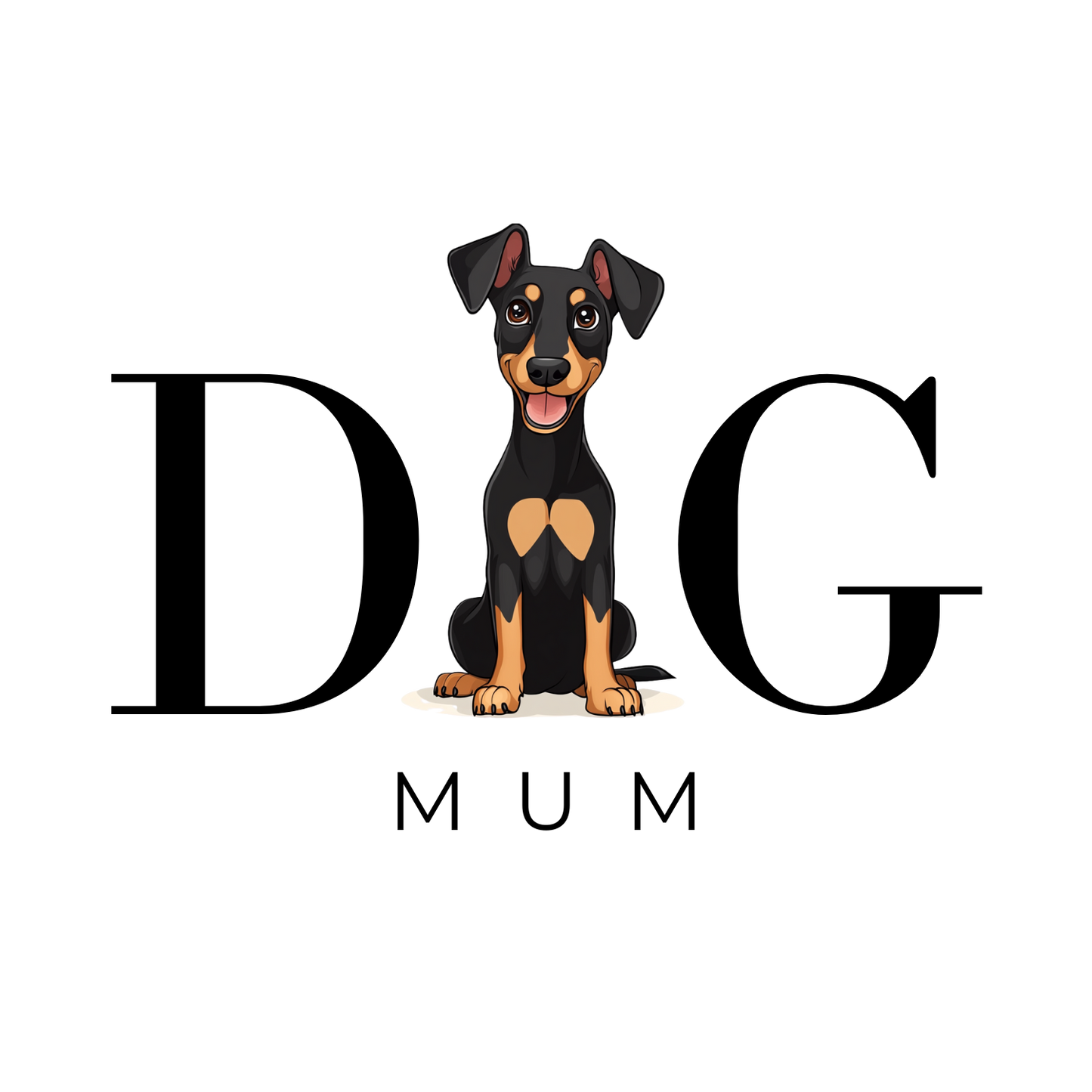 T-shirt - D🐶G MUM - EffyNess®