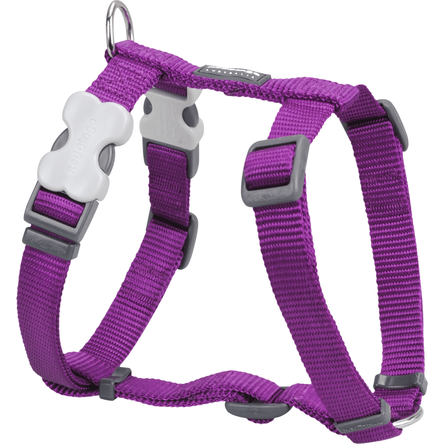 Harnais pour Chien – Boucle innovante – Nylon Premium|forme H Basic - RedDingo