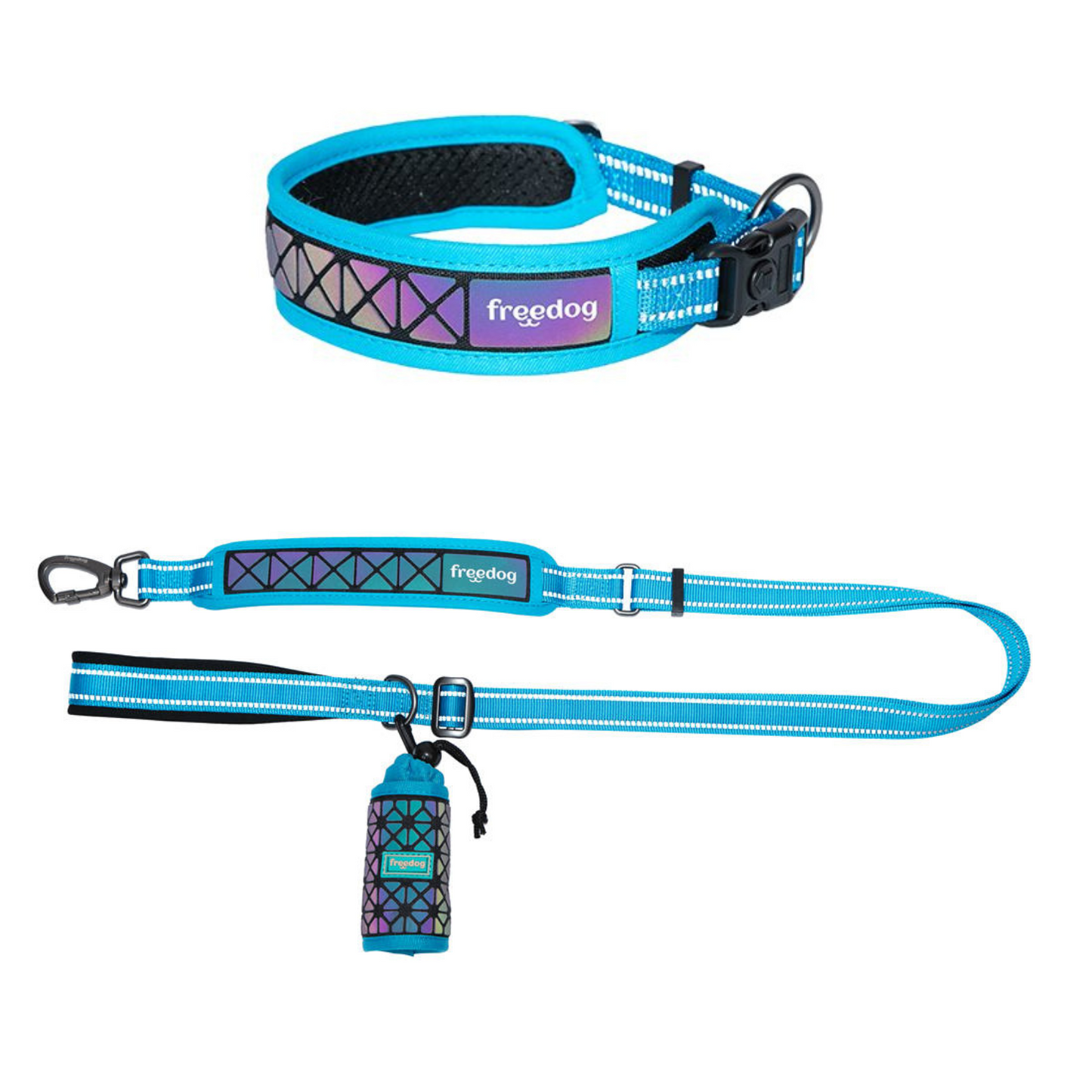 Collier pour Chien – Fluo Lumineux – Réfléchissant|Boréal - Freedog