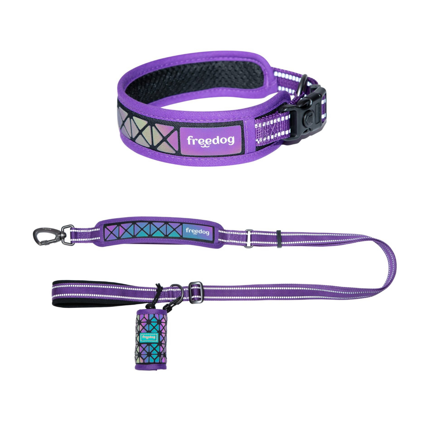 Collier pour Chien – Fluo Lumineux – Réfléchissant|Boréal - Freedog