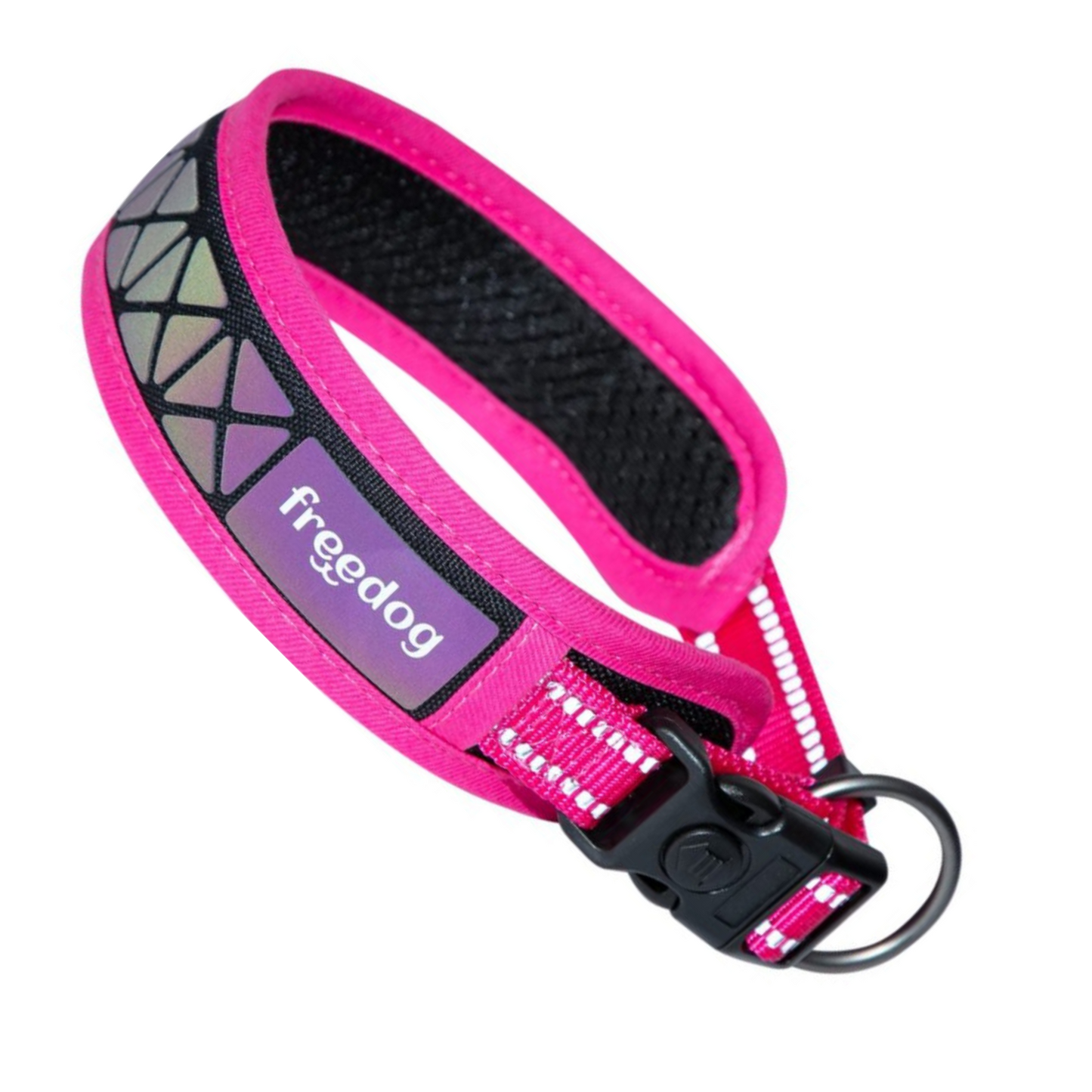 Collier Boréal pour Chien rose