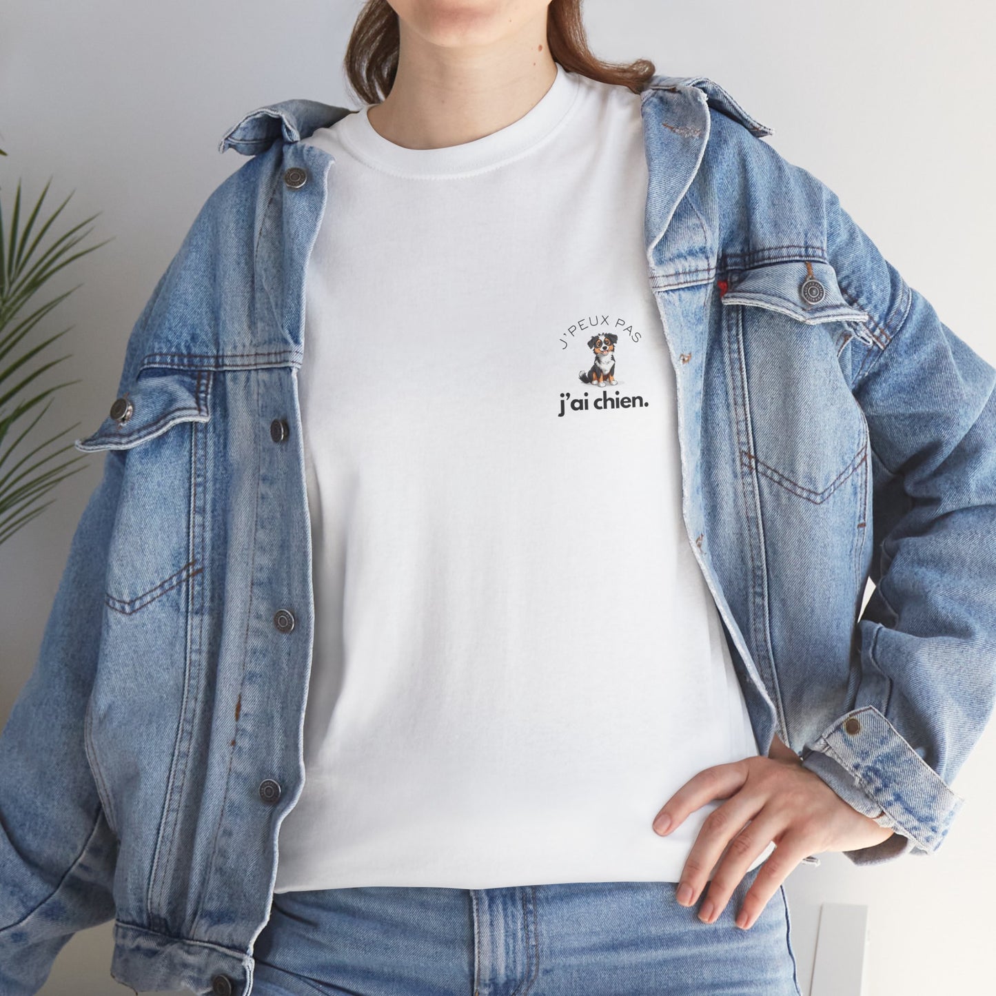 T-shirt - J'peux pas j'ai chien - EffyNess®