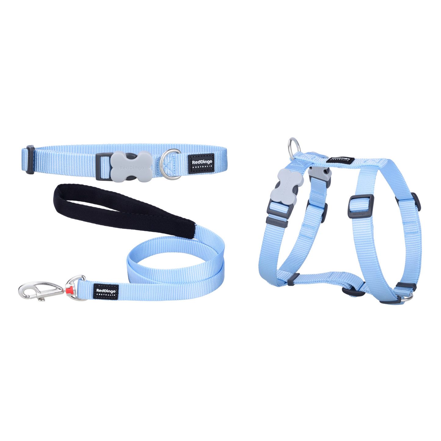 Laisse pour Chien Ultra Confort – Mousqueton breveté – Nylon Premium|Pastel - RedDingo