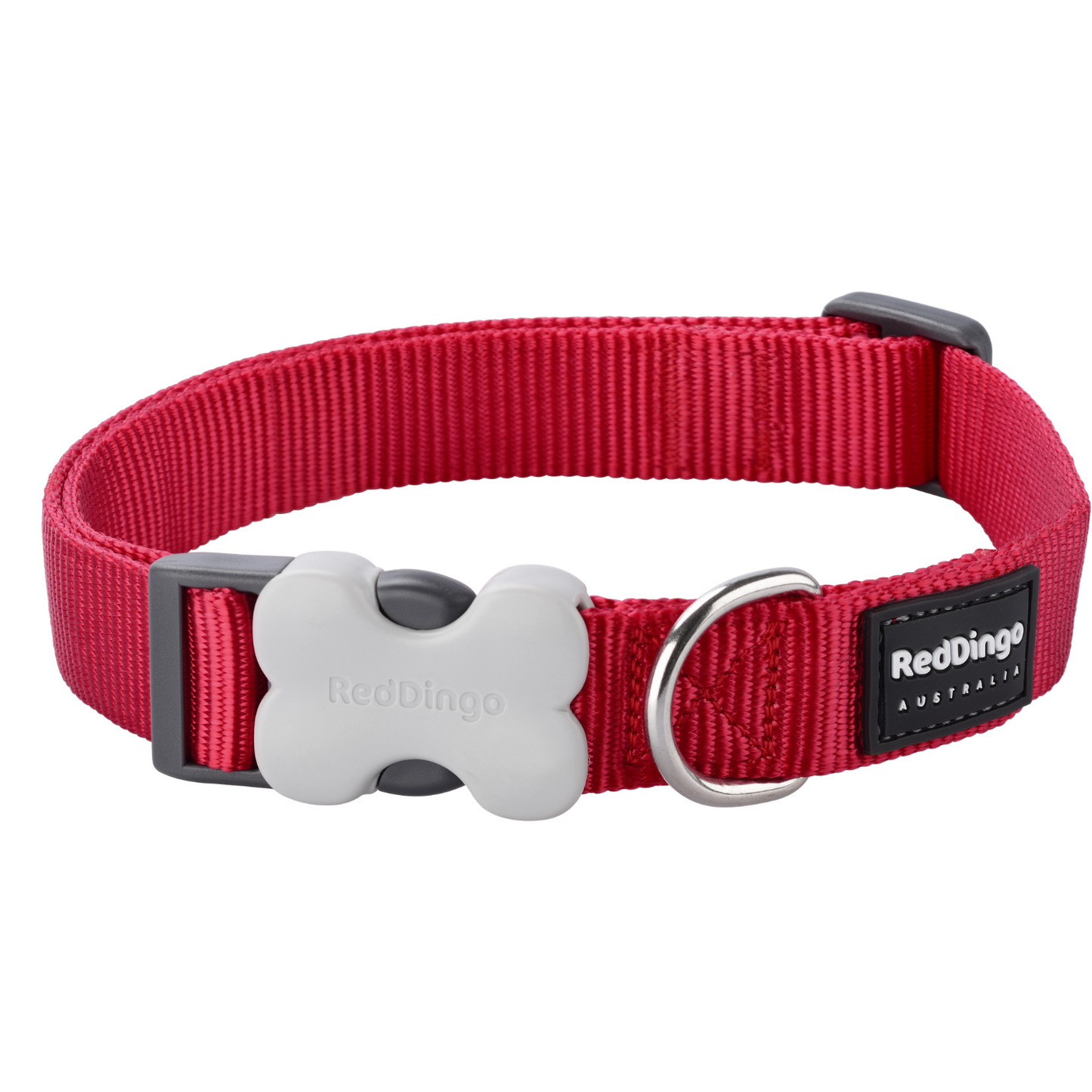 Collier pour Chien Original basic – Boucle Innovante – Réglable – Nylon Premium|Bucklebone - RedDingo