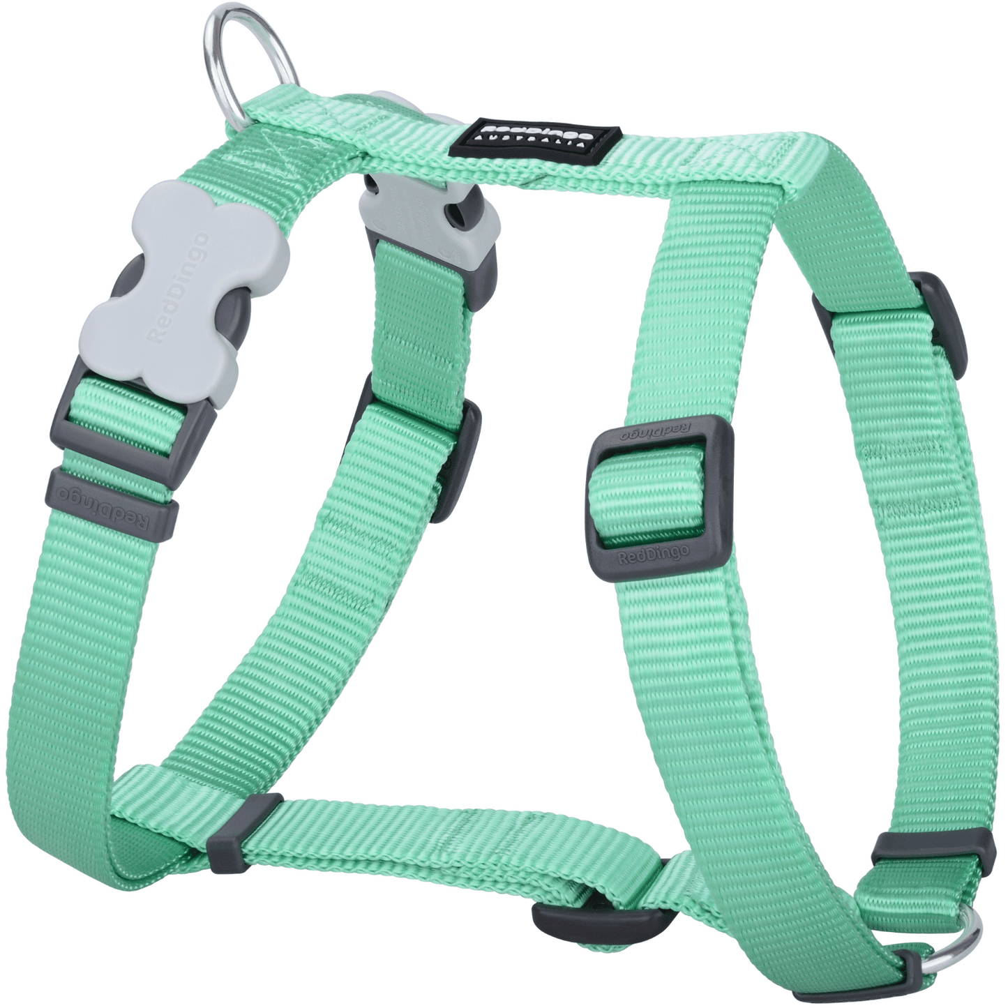 Harnais pour Chien – Boucle innovante – Nylon Premium|forme H Pastel - RedDingo