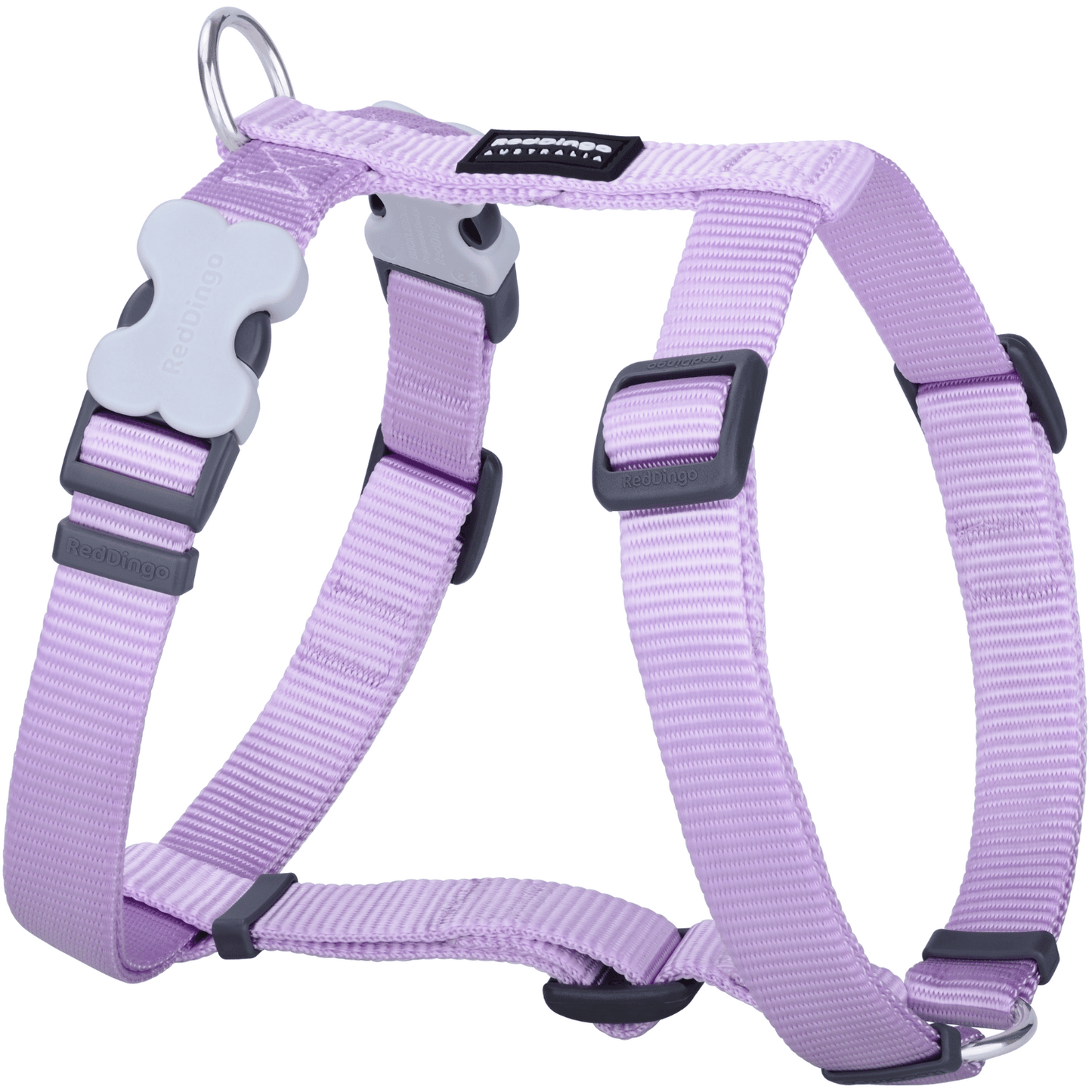 Harnais pour Chien – Boucle innovante – Nylon Premium|forme H Pastel - RedDingo