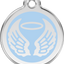 Médaille pour Chien Gravée et Personnalisée – Identification de Collier – Idée Cadeau Originale – Ange｜EffyNess®