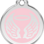 Médaille pour Chien Gravée et Personnalisée – Identification de Collier – Idée Cadeau Originale – Ange｜EffyNess®