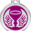 Médaille pour Chien Gravée et Personnalisée – Identification de Collier – Idée Cadeau Originale – Ange｜EffyNess®
