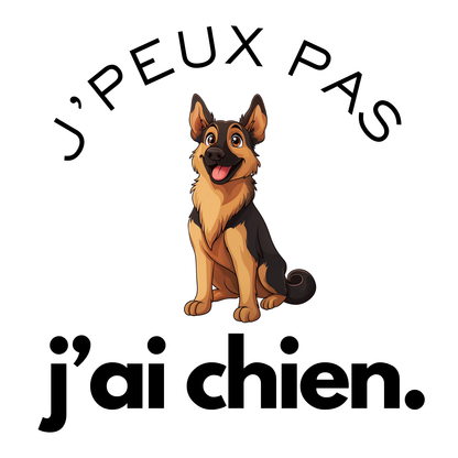 T-shirt - J'peux pas j'ai chien - EffyNess®