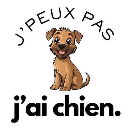 T-shirt - J'peux pas j'ai chien - EffyNess®