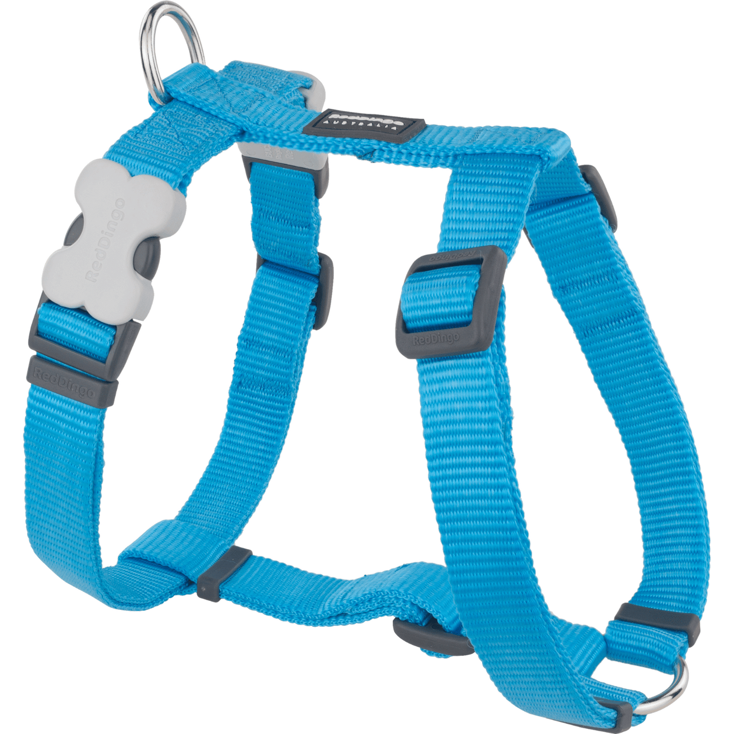 Harnais pour Chien – Boucle innovante – Nylon Premium｜forme H Basic - RedDingo