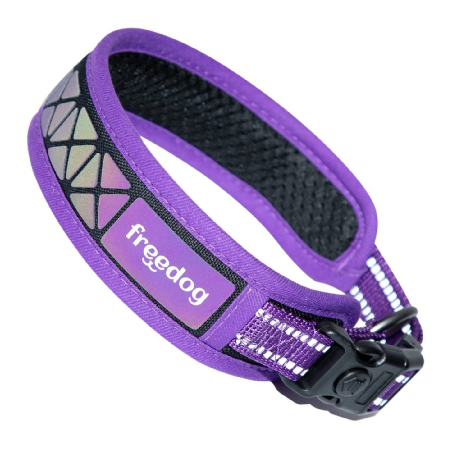 Collier réfléchissant Boréal violet