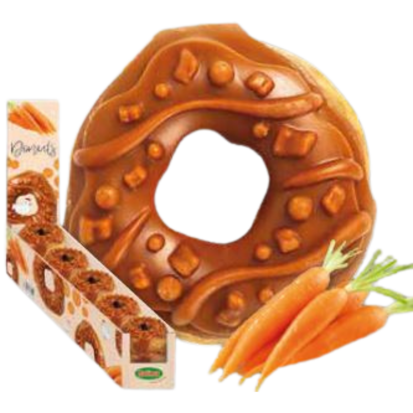 Friandise Naturelle pour Chien Donut gourmand Poulet carotte