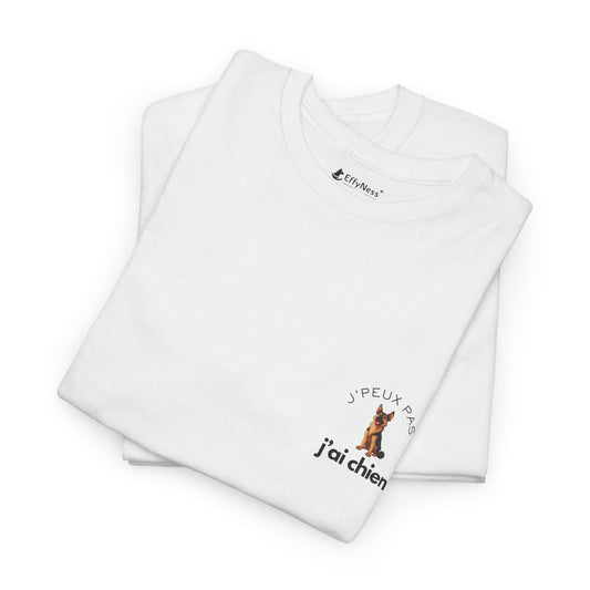 T-shirt - J'peux pas j'ai chien - EffyNess®