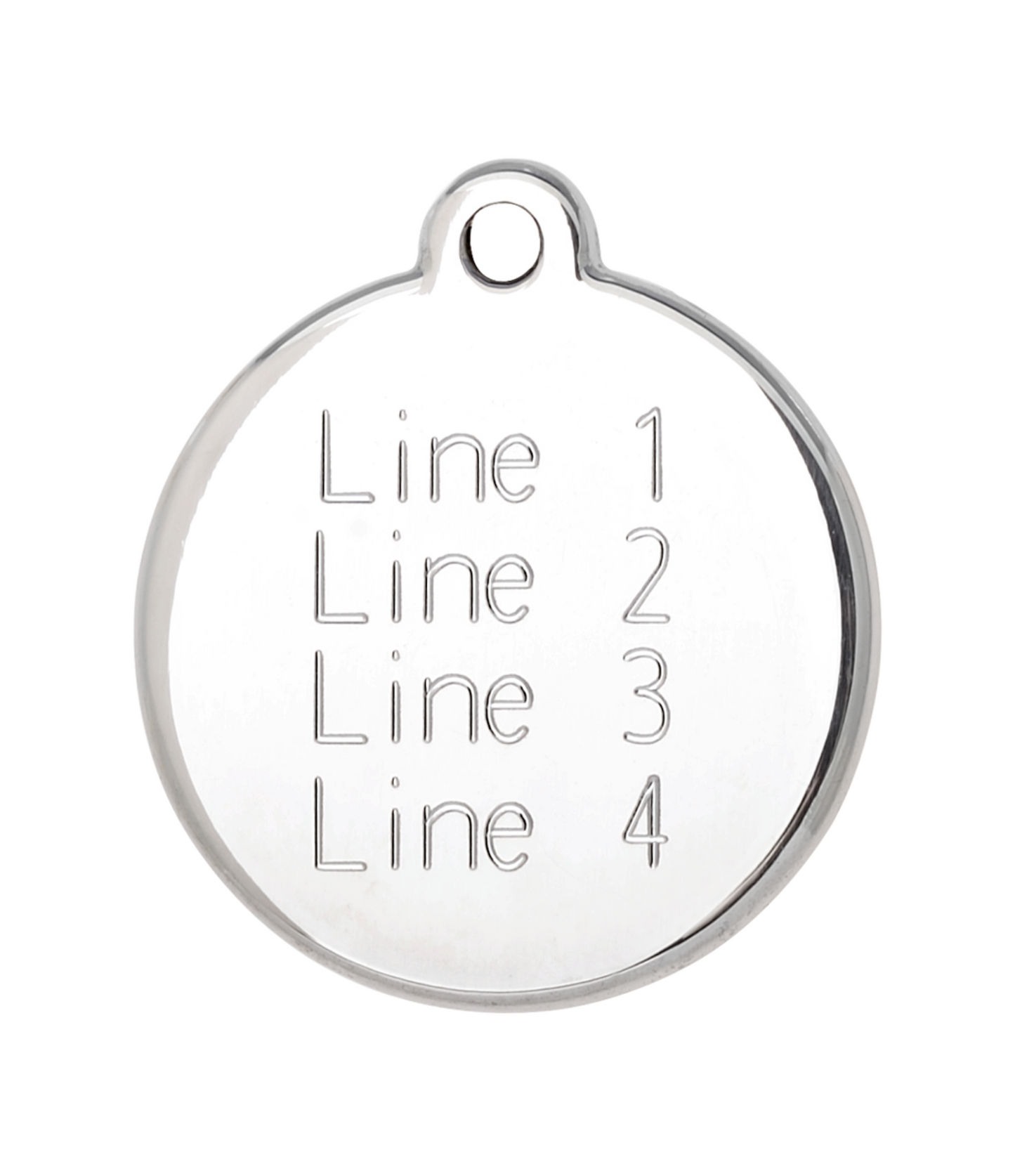 Médaille pour Chien Gravée et Personnalisée – Identification de Collier – Idée Cadeau Originale – Ange｜EffyNess®