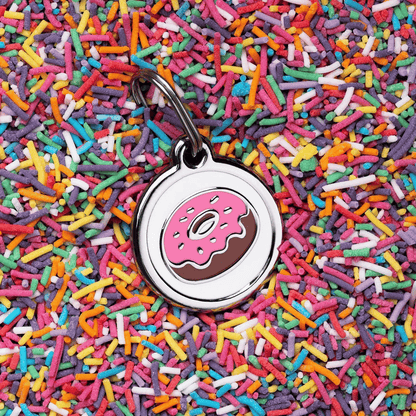 medaille donut chien