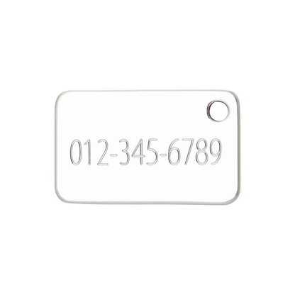 medaille identification chien inox plaque gravure dos