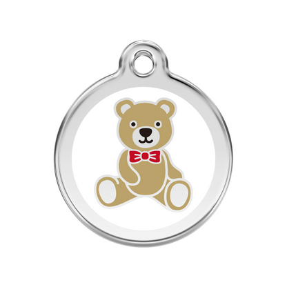 medaille identification chien ourson