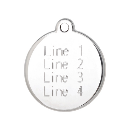 medaille pour chien gravure personnalisable