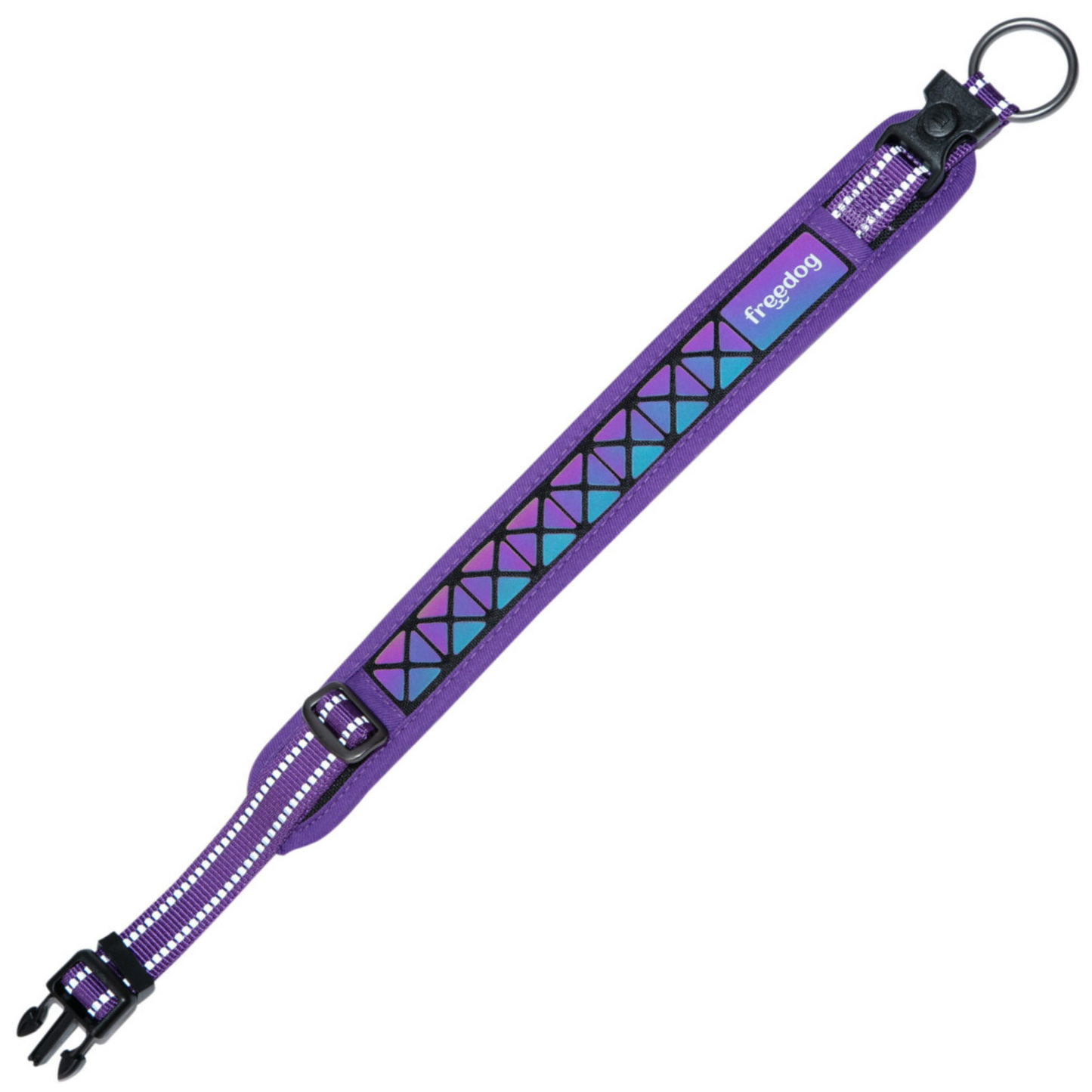 violet Collier réfléchissant Boréal pour Chien